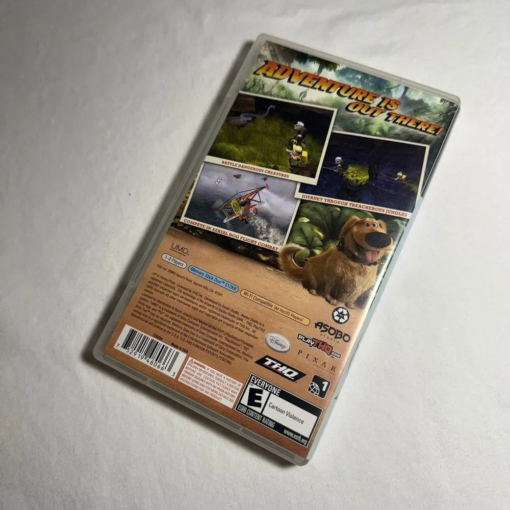 THQ Up Sony PSP NTSC-U/C 2009 Action & Adventure E-Everyone With Case